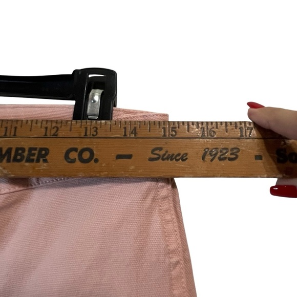 Madewell Emmett Pink Oyster Wide-Leg High Rise Crop Pants SZ 27 - Picture 8 of 10